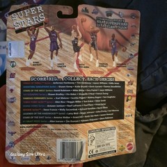 legend Allen Iverson. a vintage 1999-2000 Matte Reggie Miller action figure & Ca