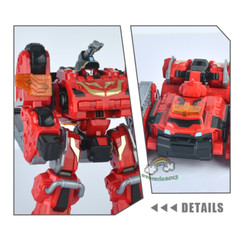 Tobot V Galaxy Detectives Agent Titan Transforming Robot Action Figure Kids Toy