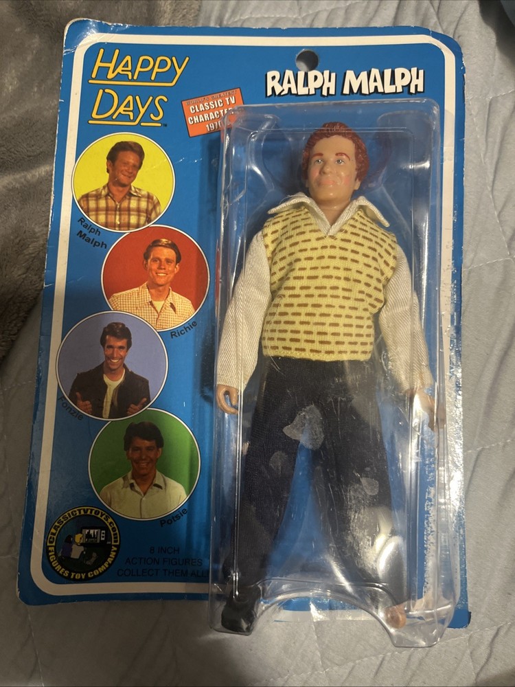 Happy Days RALPH MALPH 2004 8″ Action Figure Posable Classic TV Toys READ