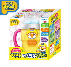 Pororo Rainbow Tumbler LED Light Up Music Toy Kids Educational Gift Korea ICONIX