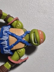 TMNT Savage Mikey 2015 Playmates Michelangelo Action Figure Complete