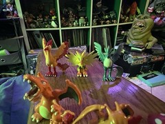 Pokémon TOMY figure Lot Charizard Blastoise Venusaur Gyarados Zapdos Nidoking