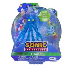 Sonic 35th Anniversary Chaos with Chao 4.75″ Figure w 13 Points of Articulation