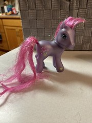 Lot Of 4 My Little Pony: Petal Blossom, Sparkleworks, Pegasus & Scooter