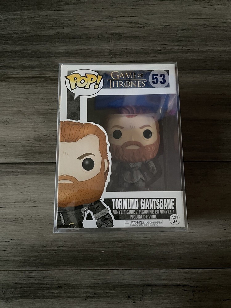 Funko POP! Game of Thrones: Tormund Giantsbane #53 w/ Protector