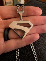 2025 Superman Logo Necklace (Stainless Steel) Gunn DC