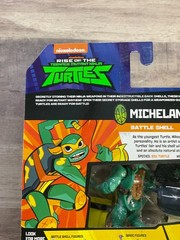 Rise Of The Teenage Mutant Ninja Turtles Battle Shell Michelangelo SEALED B1