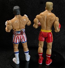 ROCKY vs DRAGO • RUSSIA FIGHT • ROCKY IV JAKKS FIGURES