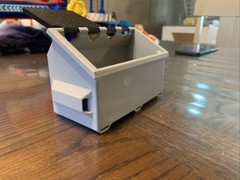 WWE Knuckle Crunchers 3D Printed Dumpster Accessory