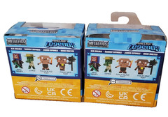 Lot of 2 Jada Toys METALFIGS 2.5″ Minecraft Legends PIGLIN BLAZE RUNT