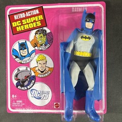 BATMAN RETRO-ACTION DC SUPER HEROES DC COMICS 75 YEARS MEGO STYLE 2009 NEW