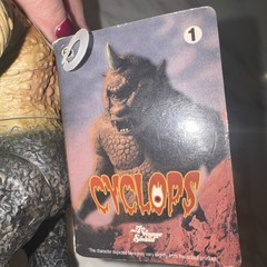 2002 Ray Harryhausen Film 7th Voyage of Sinbad 8″ Cyclops Figure X-PLUS New