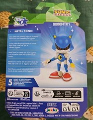New 35th Anniversary METAL SONIC 2.5″ Sonic the Hedgehog Figure Jakks Pacific
