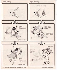 1974 Matchbox Fighting Furies Play-Action Instruction Leaflet Lesney