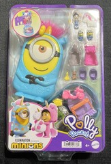 Polly Pocket Minions Illumination Playset Mattel Agnes Unicorn New Sealed