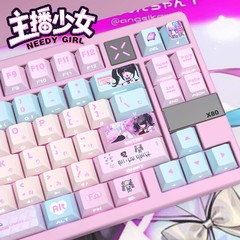 Needy Streamer Overload Ame KAngel Keycaps