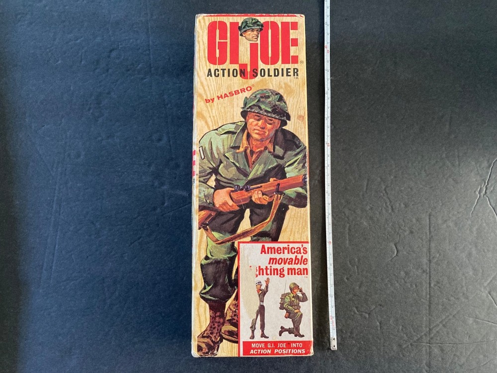 Vintage Original Hasbro G.I. Joe Action Soldier 7500 Double (TM) Box Lid Only