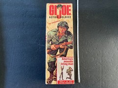 Vintage Original Hasbro G.I. Joe Action Soldier 7500 Double (TM) Box Lid Only
