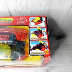 SPIDERMAN 2000 BATTLE JET TOY BIZ NEW IN OPENED BOX – RARE RETRO VINTAGE TOY