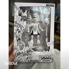 NECA Usagi Yojimbo 7″ B&W Action Figure TMNT Samurai Adventure
