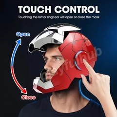 US AUTOKING Iron Man MK5 1:1 Helmet Wearable Voice-controlled Mask Cosplay Prop