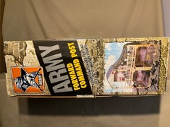 Vintage ARMY FORWARD COMMAND POST For 12″ GI Joe Size Figures Factory Sealed/New