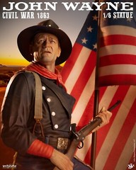 M.R. Morrison The Duke John Wayne Civil War 1863 1/6 Infinite Statue Sideshow