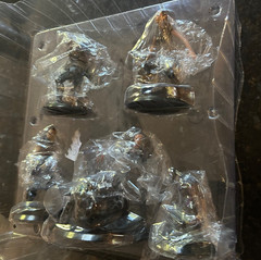 Shadowrun Hong Kong Kickstarter Resin Plastic Figure Set of 5 Isobel, Racter,