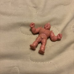 Vintage M.U.S.C.L.E. Men Lot of 5 Multi And Flesh Color Figures Mattel 80s Used
