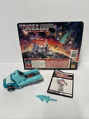 Transformers Original G1 1986 Kup Autobot Complete Worth Box & Weapon