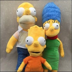 The Simpsons Plush Doll Family Character Stuffed Toy Kids Birthday Christmas Gif
