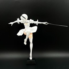 24CM NieR Automata YoRHa No. 2 Type B Lifeform Action figure Model Gift