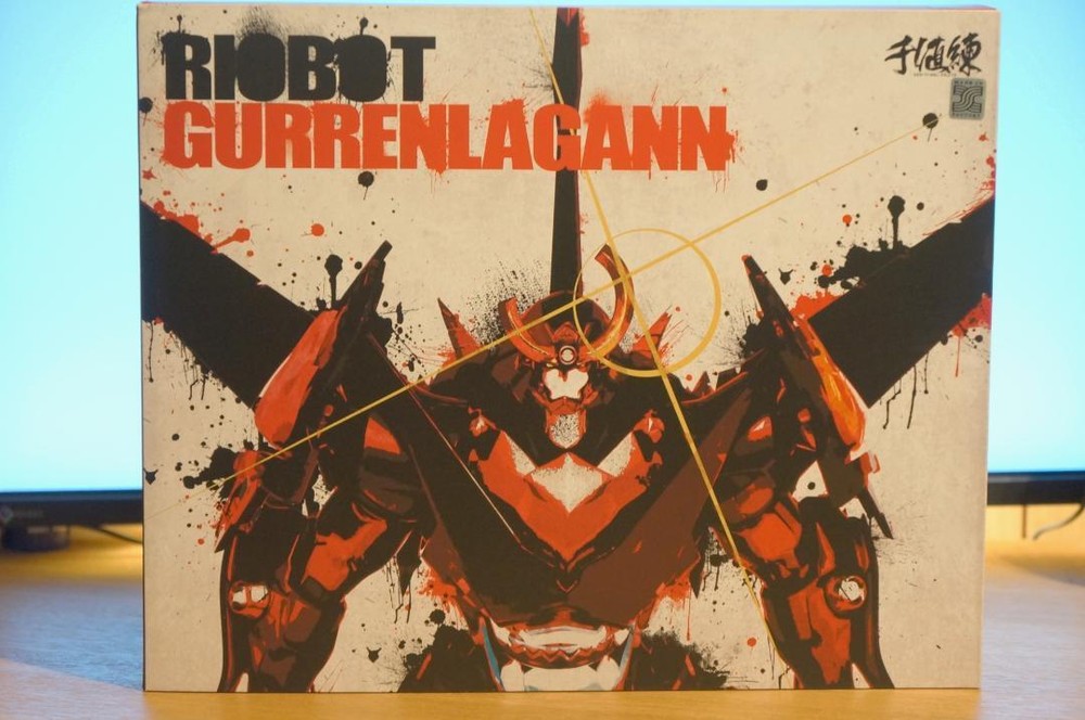 Gurren-lagann Non Scale Riobot 04 Gurren-lagann PVC Figure From Japan