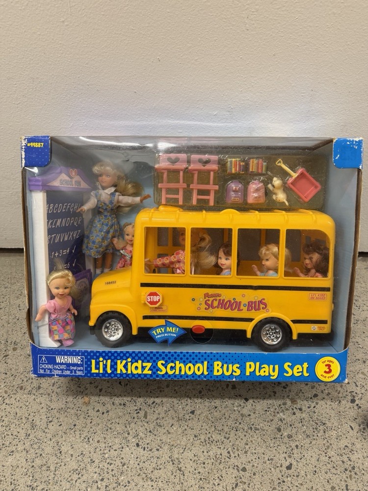 Li’l Kidz School Bus Play Set