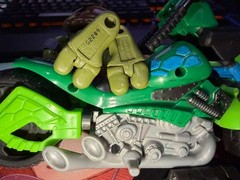 TMNT Ninja AT-3 All Terrain 3-Wheeler + Mutations Quad Rotor 4 -Pcs USAship