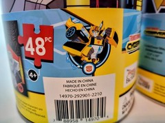 2 x Transformers Cyberverse 48 PC Jigsaw Puzzles In Collector Tins Epic Play