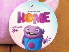 Home Oh 6.25″ Plush Stuffed Animal Doll Alien Figure Toy Purple **NEW W/ TAGS**