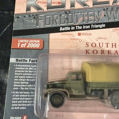 JOHNNY LIGHTNING SOUTH KOREA FORGOTTEN WAR BATTLE IN THE IRON TRIANGLE 6×6