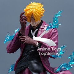 ONE PIECE Action Figure Sanji 25cm/9.84in PVC Statue Collection Model Toy Gift*