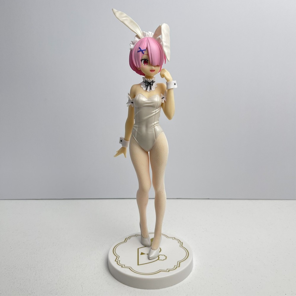 FuRyu BiCute Bunnies Figure of Ram in the White Pearl Color Version