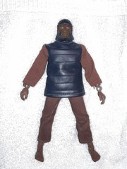 Vintage 1974 MEGO Planet Of The Apes POTA Soldier Apes Navy Blue Tunics Lot of 2