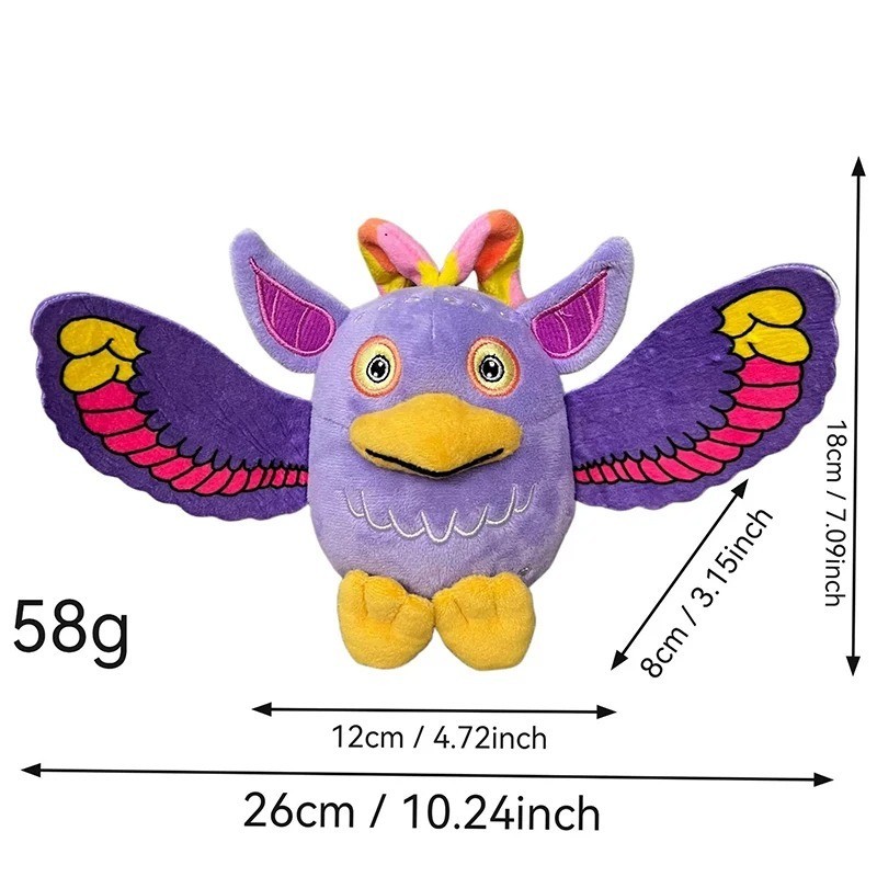 My Singing Monsters Plush Toy Soft Stuffed Animal Doll Collectible Gift