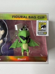 SDCC 2026 Pee-wee Herman Figural Bag Clip 3-Pack LE 200 Monogram Exclusive