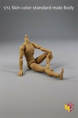 US MX02-A 1/12 Male Narrow Shoulder Solider Body Model Toys Fit 6″ Action Figure