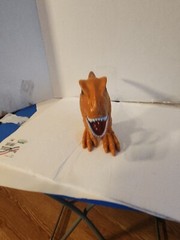 T-REX TOY TYRANNOSAURUS Orange DINOSAUR 12″ Zuru Inc Walks & Roars