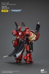JOYTOY Warhammer 40K 1/18 Action Figure Blood Angels Captain With Jump Pack Toys