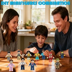 36PCS Minifigures, Mini Figure Toy, Action Figure Stuffer, Minifigures Buildi…