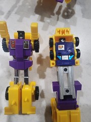 Transformers 1984 Devastator All Constructicons With accessories near complete
