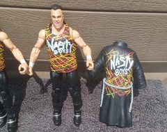 Lot WWE NASTY BOYS Wrestling Action Figures Jerry Sags Brian Knobbs 2015 Mattel