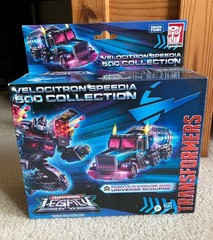 Transformers Legacy Velocitron Leader Scourge complete W/ UPGRADE KITS